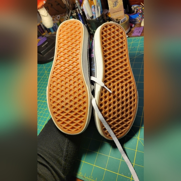 VANS Womens Warped Florals sk8hi shoes size 7 - Picture 6 of 7